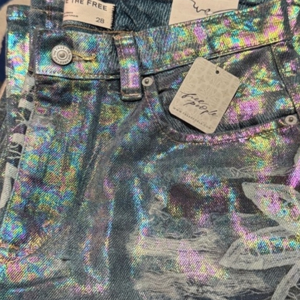NWT Sz 28 FREE people Jeans - Picture 3 of 8